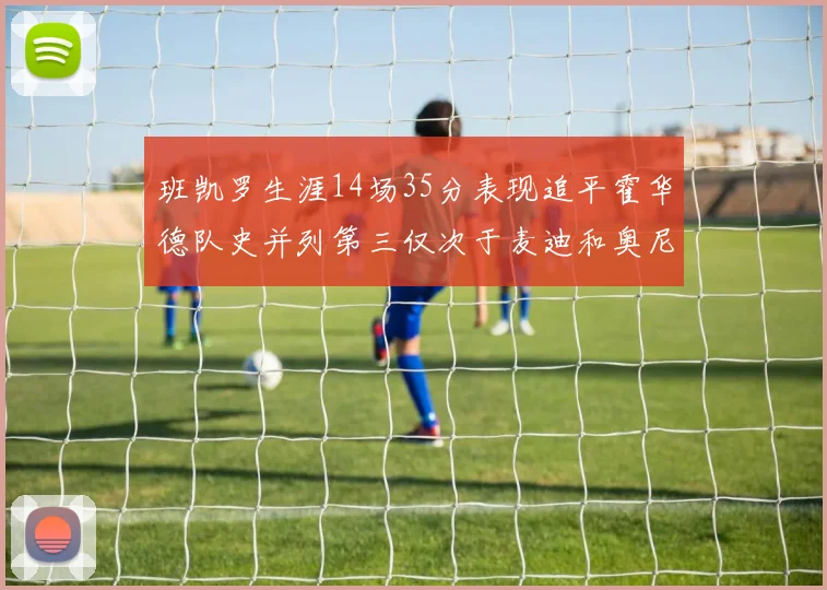 班凯罗生涯14场35分表现追平霍华德队史并列第三仅次于麦迪和奥尼尔